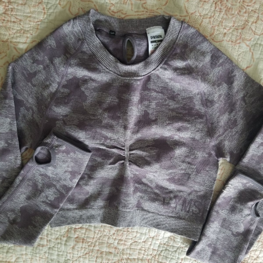 Gymshark long sleeve crop
